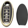 TPU Key Fob Cover fit for Infiniti JX35 Q50 Q60 QX80 for Nissan Altima Murano Pathfinder Maxima Rogue Key Fob