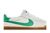 Nike Court Shot Blanc Gomme Marron Moyen Malachite