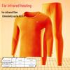 Langsha Men's Pure Cotton Antibacterial Thermal Underwear Set