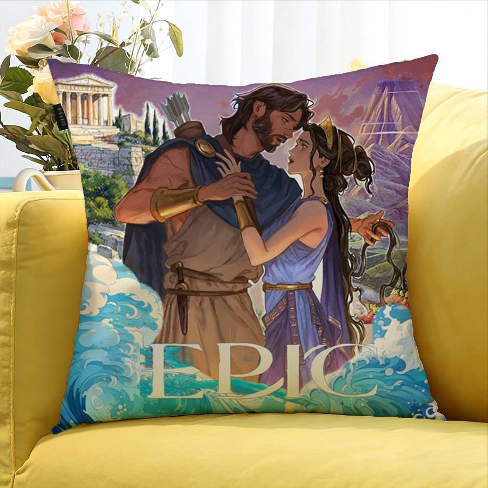 E-Epic The Musical World Various Sizes Square Pillow Case For Car Home Bedchamber Decor