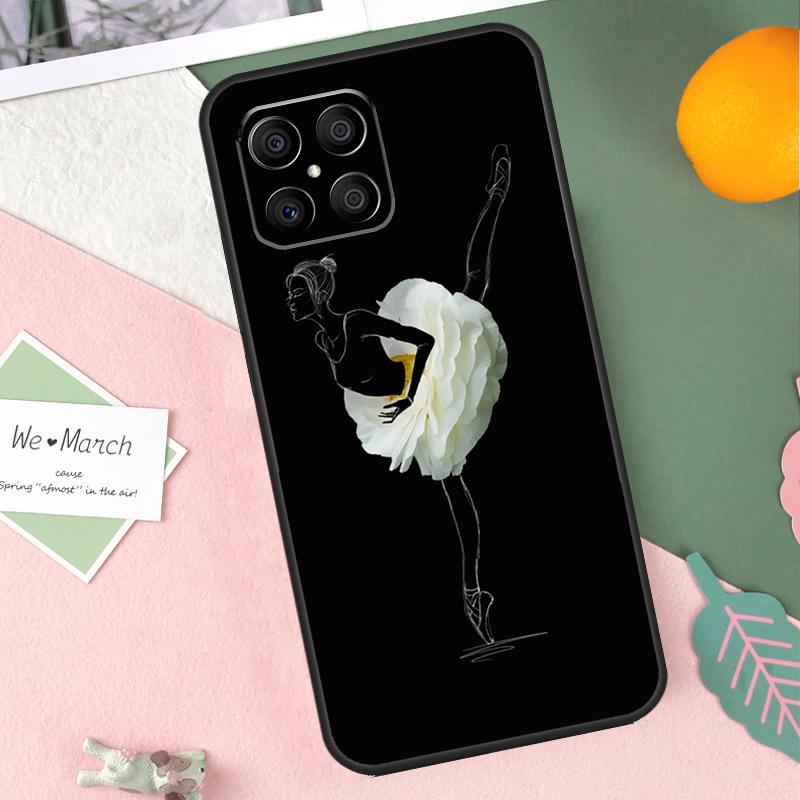 Ballerina Ballet Dance Girl Case For Honor 90 50 70 Lite X9b X9a X8b X8a X8 X9 X9c Honor 200 Pro Magic 7 5 6 Lite Cover