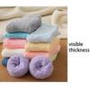 1 Pair Polyester Woman Sock Washable Reusable Casual Breathable Thermal Winter Autumn Replacement Household Floor Socks