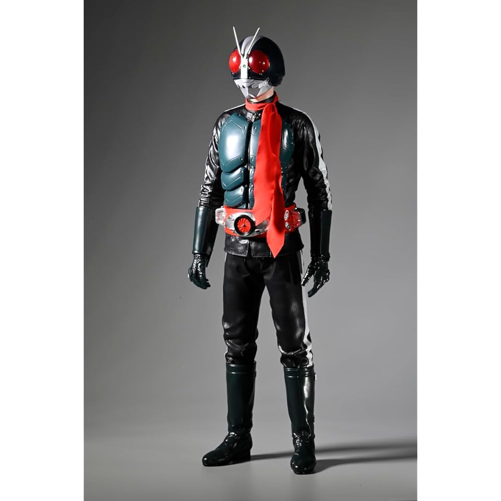 Kaiyodo Mega Soft Vinyl Kamen Rider Nr. 2 (Shin Kamen Rider) Ca. 500 mm hoch, unmaßstäbliche, bemalte PVC-Figur, fertiggestellt