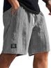 2026 Euro-Amerikaanse Stijl Heren Multi-Pocket Wijde Pijp Casual Jacquard Shorts