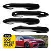 For Toyota Corolla -2024/Camry 2018-2024 Gloss Black Door Handle Covers 4PCS