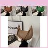 Sac à main tendance en PU souple en forme de croissant pour femme Idéal pour les tenues décontractées de printemps en différentes couleurs
