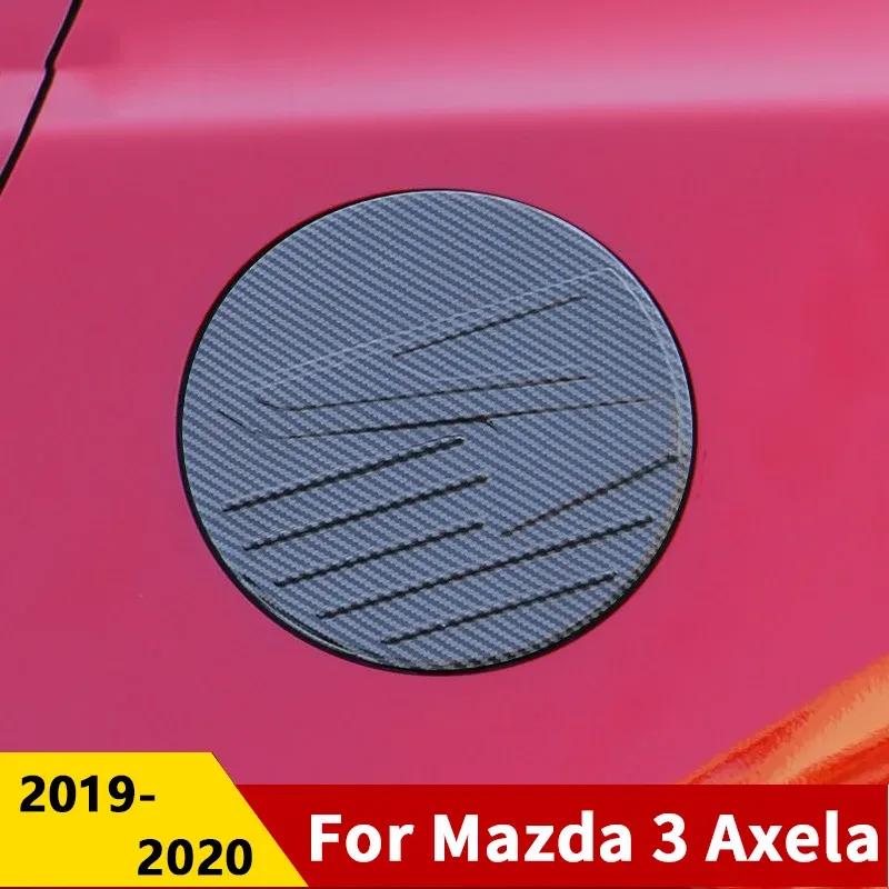 ABS Car Styling Auto Oil Cap Fuel Tank Cover Sticker Exterior Decoration For Mazda 3 BP -  2024 2025 Accessories