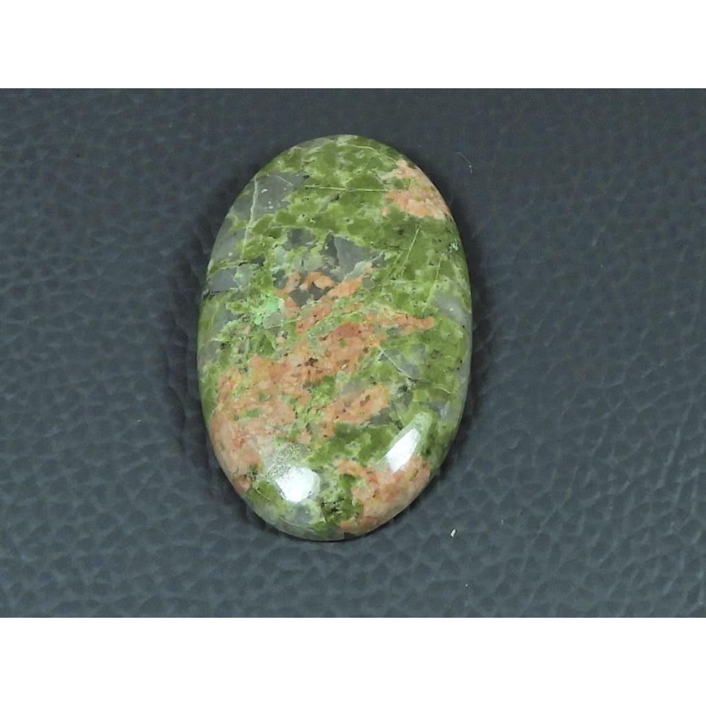 23X40X06MM Natural Unakite Jasper Oval Shape Cabochon Loose Gemstone 58Cts. G-421