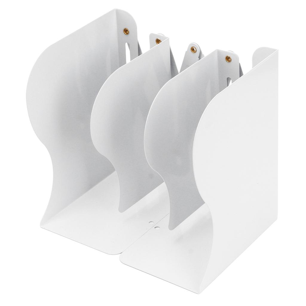 Metal Bookends  Metal Retractable Design Simple Style Widely Used Retractable Book Ends for B