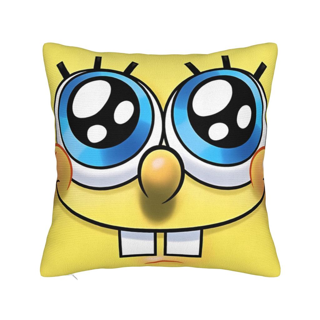 S-Spongebobeds S-Squarepantsed Sponge Man Pillow Cover Design Cushion Cover Kawaii Pillow Case For Living Room Bed Chair