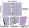 Macaron A6 Cute Loose-leaf Notebook with Magnetic Buckle