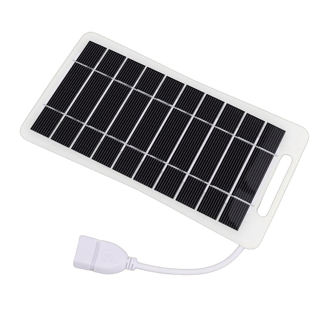 2W Small Solar Panel IP67 Water Proof USB Solar Panel Charger for Outdoor Emergency