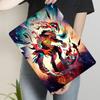 Abstract Flame Monster Metal Iron Painting Living Room Bedroom Wall Decor Home Art Hanging Ornament