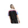 Adidas Originals Og Tee Color Block Letter Stripe Soft Comfortable Pullover Short Sleeve T-Shirt Women Tops Black DH4188