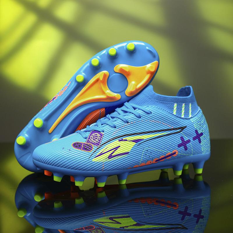 Low-top thorn 15 football shoes World Cup tf broken nails artificial turf AG nails leather foot training shoes for male and female students