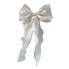 Bow Curtain Straps French Silky Tieback, Window Holders Ties Tieback Backs, Decorative Drape Holdbacks for Home Bedroom Fabric Tiebacks