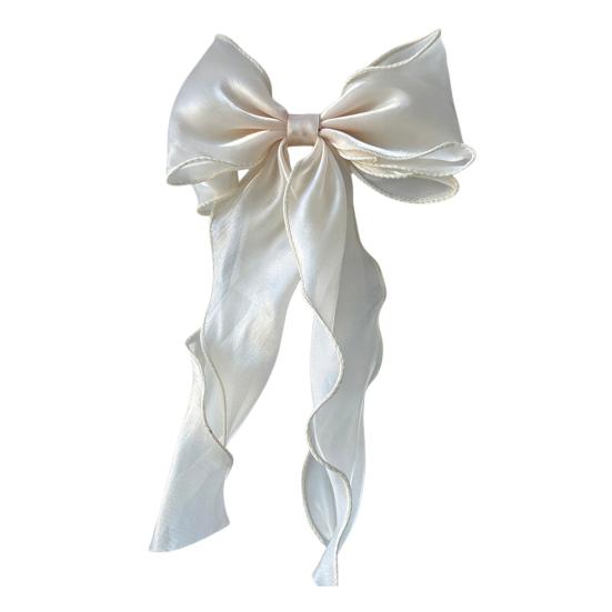 Bow Curtain Straps French Silky Tieback, Window Holders Ties Tieback Backs, Decorative Drape Holdbacks for Home Bedroom Fabric Tiebacks