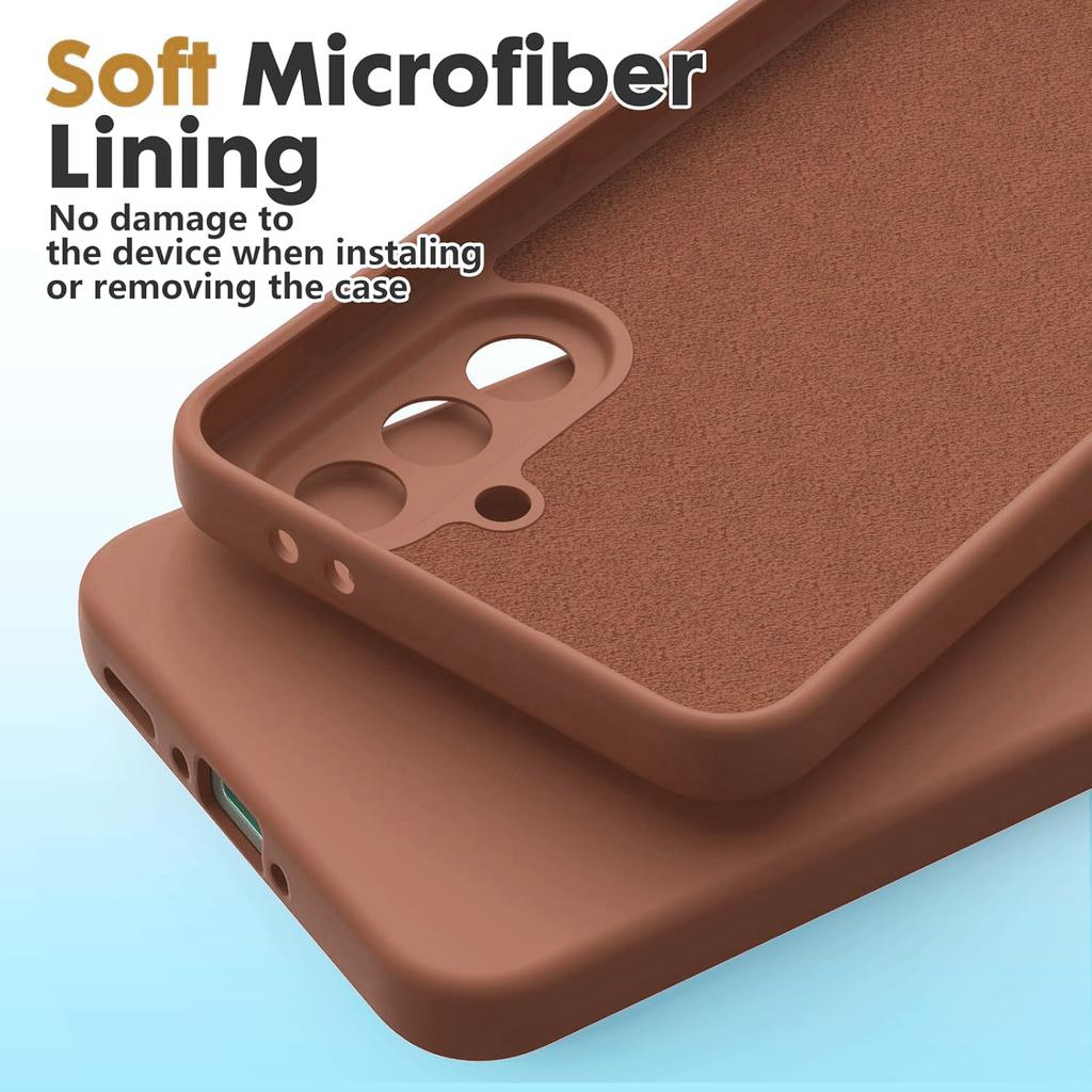 For Samsung Galaxy A17 A37 A57 A56 A36 A55 A54 A53 A52 A34 A33 A35 A15 S20 S21 S22 S23 S24 S25 FE S26 Plus Ultra Liquid Silicone Case Cover Silicon