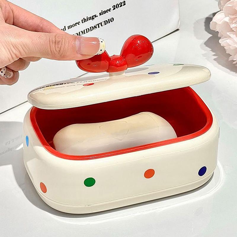 

Travel Bar Soap Holder Case Container, Portable Travel Size Toiletries Essential,Leakproof Soap Dish With Lid & Draining Layer onesize