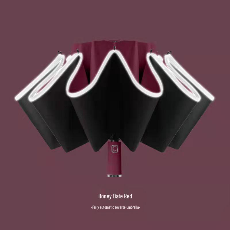 

Large Sturdy Automatic Folding Umbrella for Men & Women - Thickened, Sun & Rain Protection, Customizable Advertising Small Secret 3 - Fully Automatic