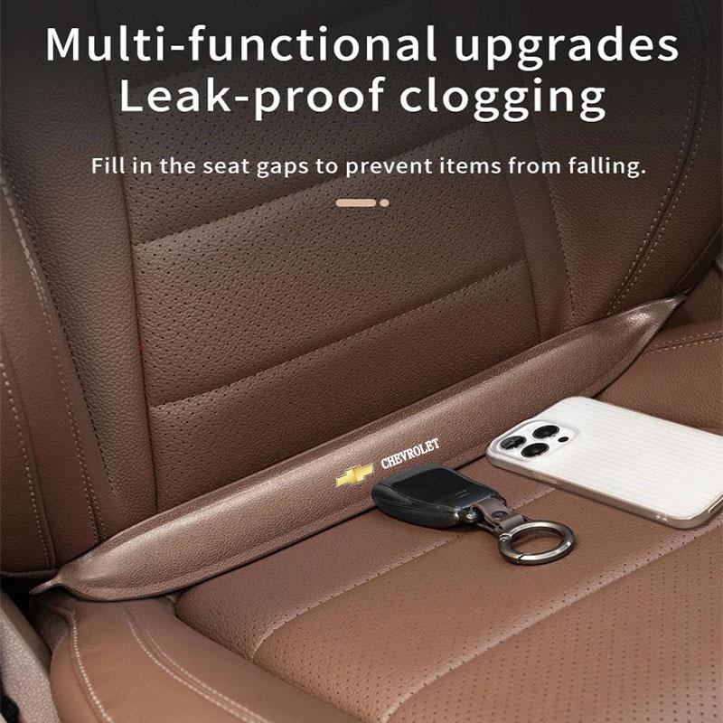 Car Seat Gap Filler Leak-Proof Plug Strip Prevent Items Falling For Chevrolet Cruze Impala Malibu Silverado Js9 Cobalt Impala Onix