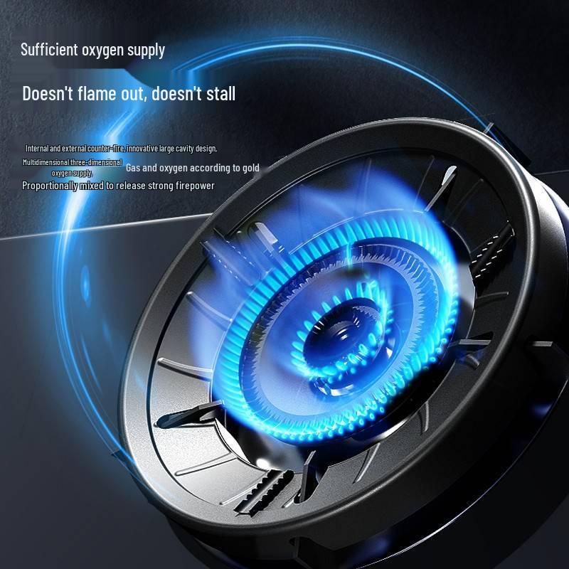 Gasherd winddichter Energiesparring - Universelle rutschfeste Halterung