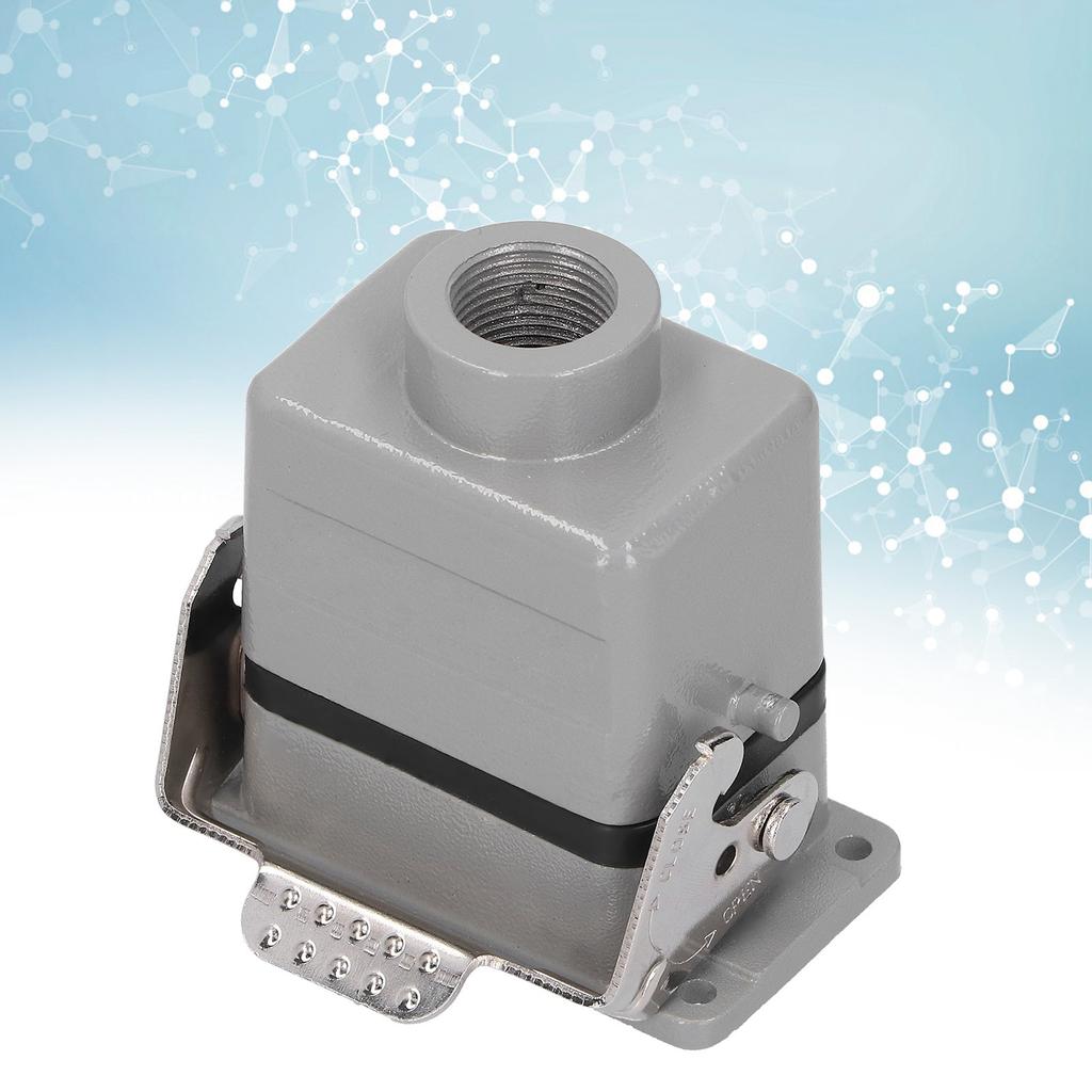 Conector de alta resistencia, bloque de terminales de 6 contactos, enchufe de aviación industrial impermeable