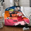 1pc NARUTO (4) Blanket, Gift, for Men and Women, Soft Blanket, Good for Sofa Bed Couch Travel, Lightweight Flannel Blanket