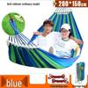 Thickened Canvas Camping Hammock: Anti-Roll, Single/Double Swing Chair for Outdoor Use