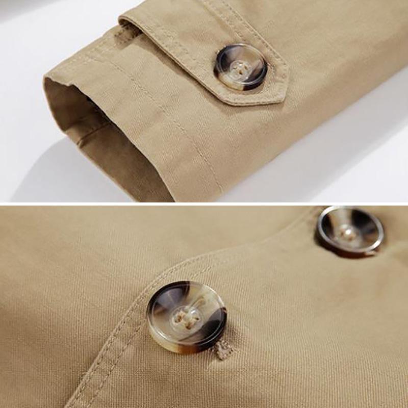 Men Jacket Winter Plus Velvet Thick Warm Coat Air Force Pilot Army Tactical Jacket Mid-length Slim Parka