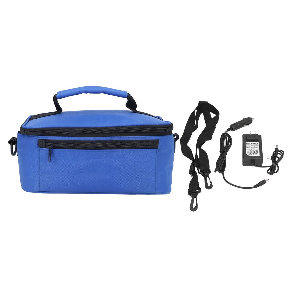 Heater Lunch Bag Portable Mini Oven Wide Applicable Food Warming Tote Heat Preservation Oxford Cloth High Efficiency for Office