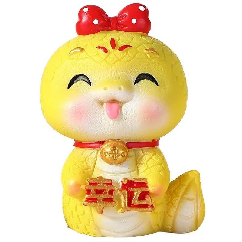 Of The Year Snake Mascot Character Model Toy Girls Children Holiday Decoration