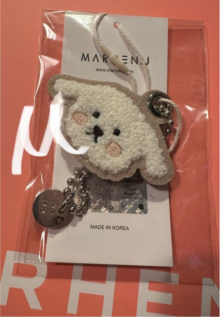 

[USED] Cha Eunwoo Dongdong-style key ring MARHEN.J Maruhenjay rare