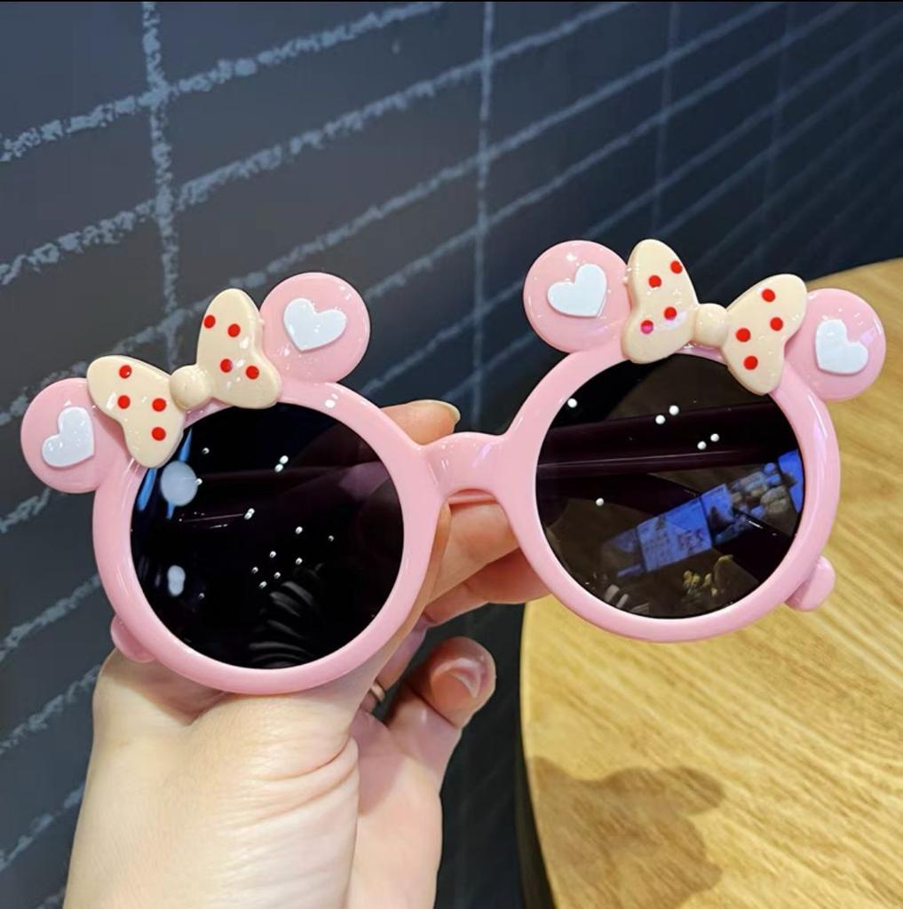 Bunny Children'S Sunglasses Baby Cute Sunglasses Uv Protection Cartoon Super Cute Bow Glasses Women