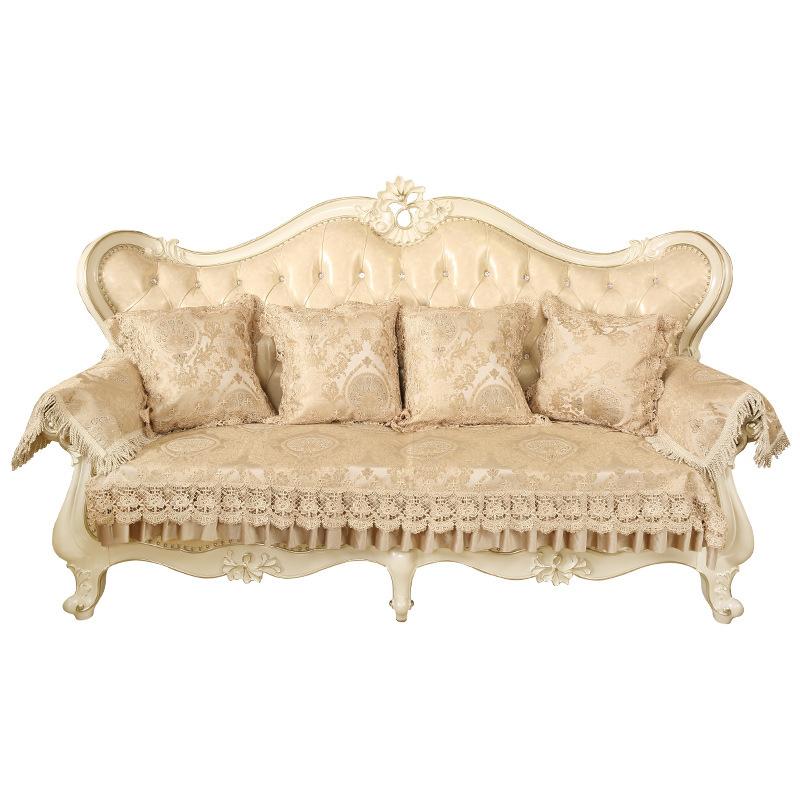 Sofa Back Towel, Special Cushion For Summer European Leather Sofa, American Luxury Seat Cushion, Universal Sofa Cushion Cover For All Seasons