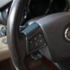 ITrims Car Accessories Steering Wheel Overlay Cover for Cadillac CTS 2008-2013 Accessories Interior Center Console Steering Wheel Button Cover Trim