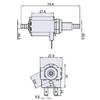 Jiayin JYPS-2 220V 9W Solenoid Pump Water Pump For Electric Iron/Team Mop/Handheld Garment Steam