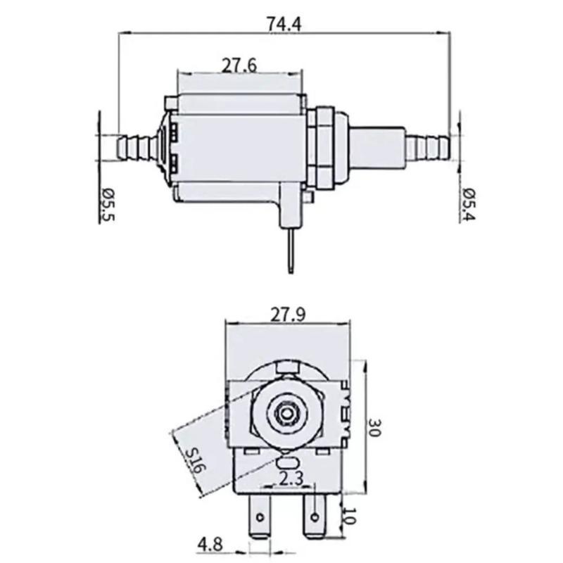Jiayin JYPS-2 220V 9W Solenoid Pump Water Pump For Electric Iron/Team Mop/Handheld Garment Steam
