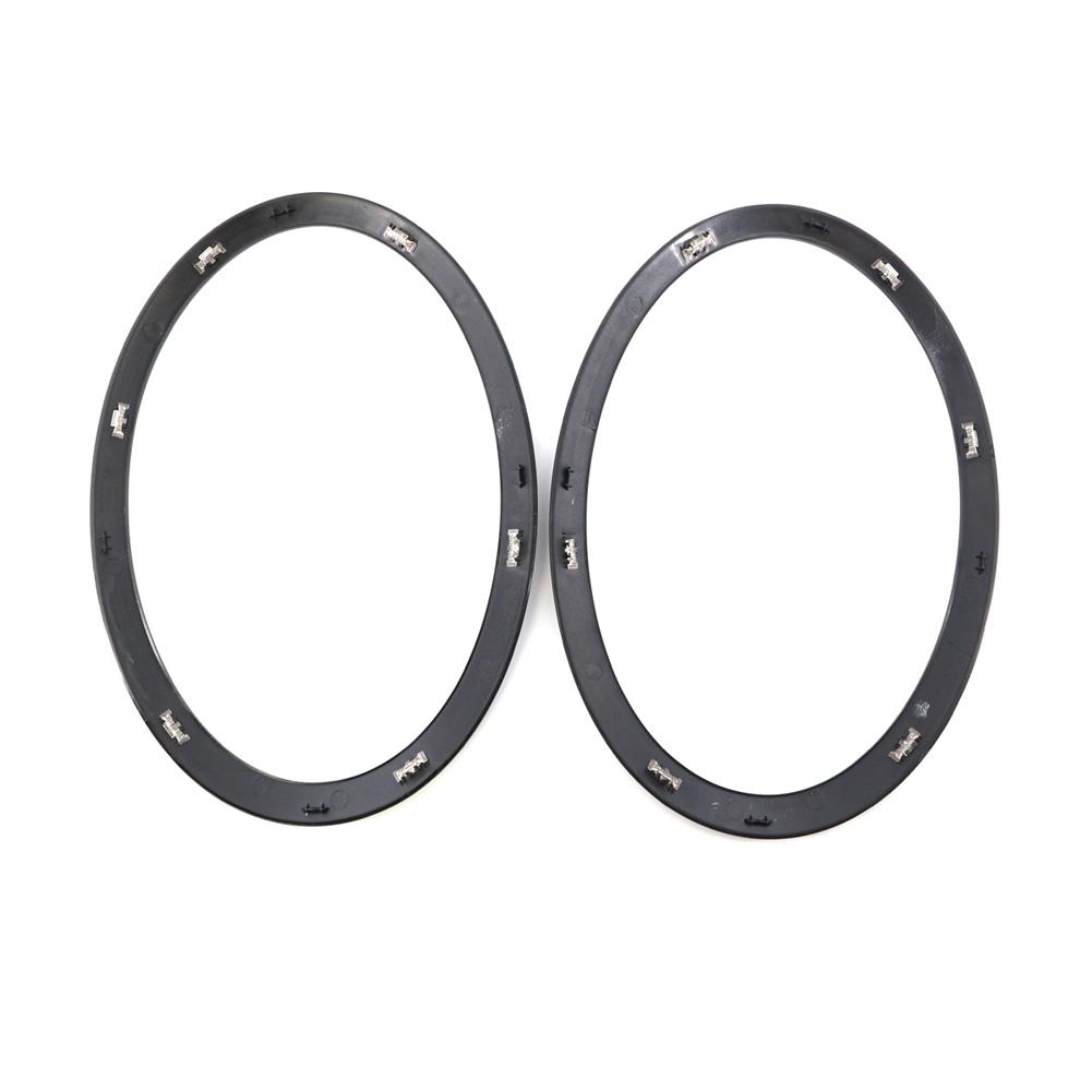 For MINI COOPER F55 F56 F57 Frame HEADLIGHT TRIM RING LEFT+RIGHT SET Brand New