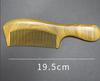 Large Carved Green Sandalwood Wooden Comb - Portable Wooden Gift Comb for Home