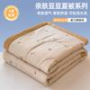 Double Layer Yarn A-Class Printed Soybean Velvet Summer Cool Quilt