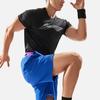 Li Ning Fitness Series Logo Letter Round Neck Comfortable Versatile Quick-Dry Short Sleeve T-Shirt Men T-Shirts Black ATSU021-1