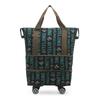 Stylish and personalized design Double-layer expansion portable travel bag with wheels Home moving luggage bag can be set with tie rod