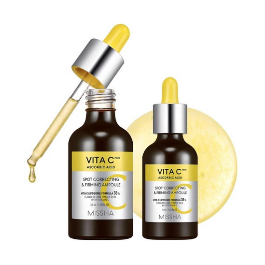 

Missha Vita C+ Spot C Elasticity Ampoule — Набор (20 мл + 15 мл, 1 набор)