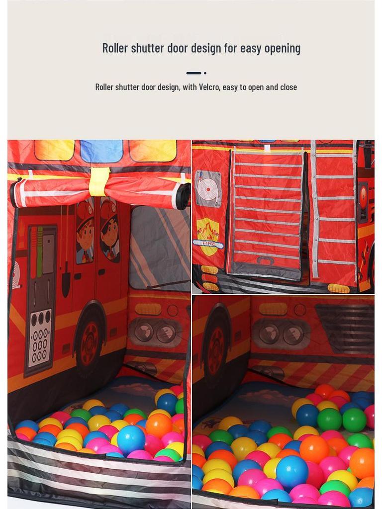 Kids' Car-Themed Tent Playhouse for Indoor/Outdoor