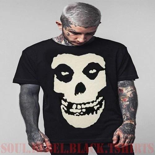 MISFITS HORROR PUNK (FACE OFF WHITE) PUNK ROCK T-Shirt XS