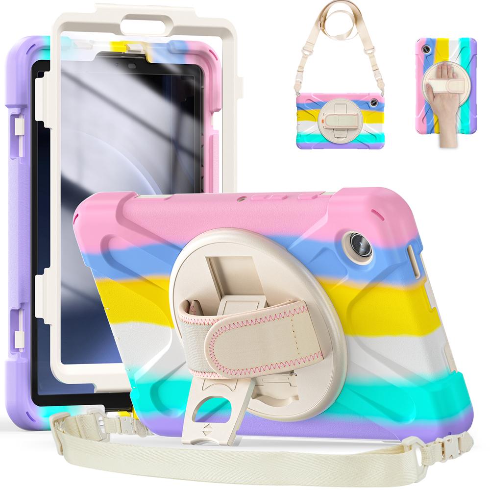 

Kids Case for Samsung Galaxy Tab A9 Plus A8 A7 Lite Armor Rotective Rugged Case S6 Lite S7 S8 S9 FE Plus 12.4 Tablet Strap Cover S9 Plus FE 12.4 inch