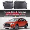 Toyota Yaris X Magnetic Sunshade for Car Windows - Sun Protection & Privacy Curtain