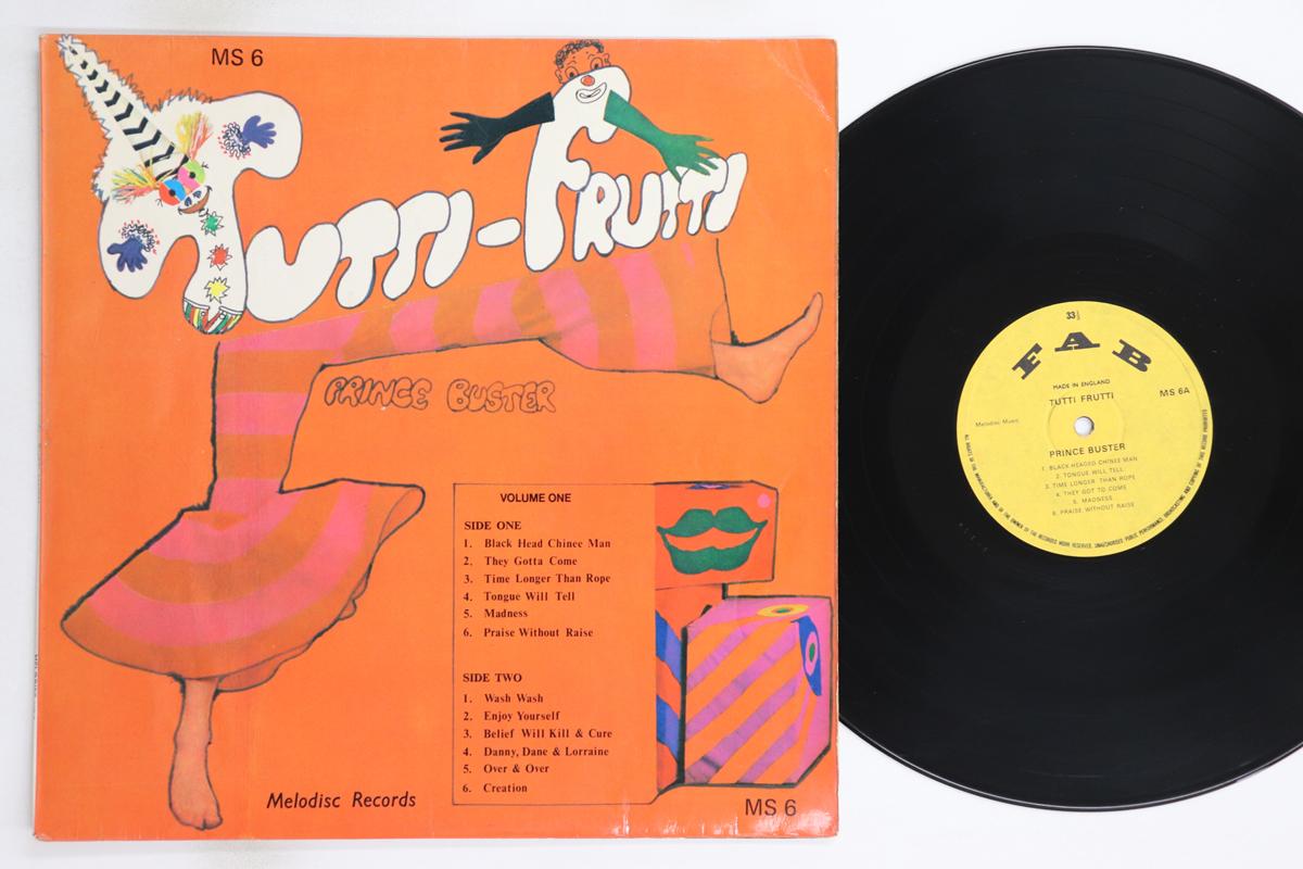 

LP Пластинка PRINCE BUSTER - Tutti Frutti - Fabulous Greatest Hi MS6 FAB 1968 UK Регги, Ска и Даб Б/У