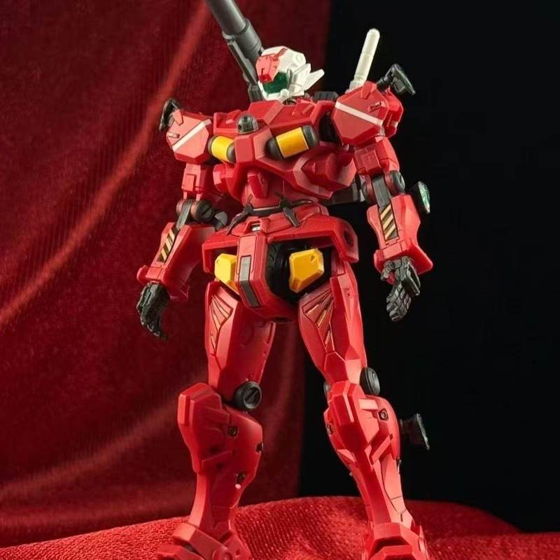 HG 1/144 GQuuuuuuX Light-Type Guncannon Action Figure Assembly Model Kit Boy Puzzle Toy Desktop Ornament With Water Slide Decals